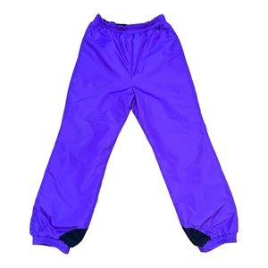 Columbia Vintage Purple Nylon Sportswear Insulated Pants Snow Ski